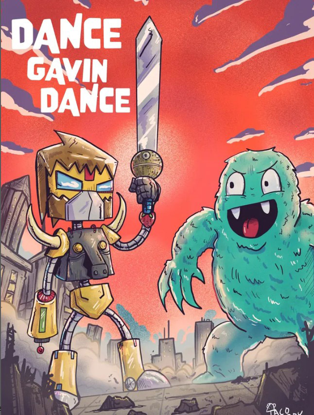 DGD ⑤ DANCE GAVIN DANCE: COLLECTOR'S CARD ART CONTEST – Z2 Comics